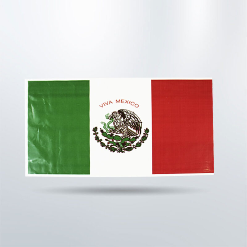 Bandera-México-Plástico