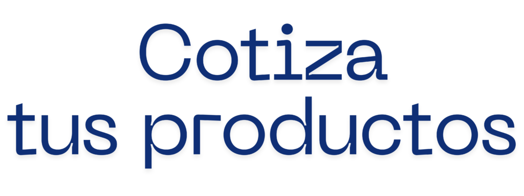 Cotizar productos